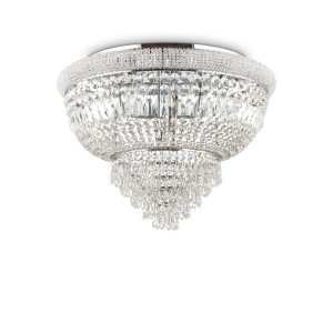 Люстра потолочная Ideal Lux Dubai PL24 Хром E14 243566