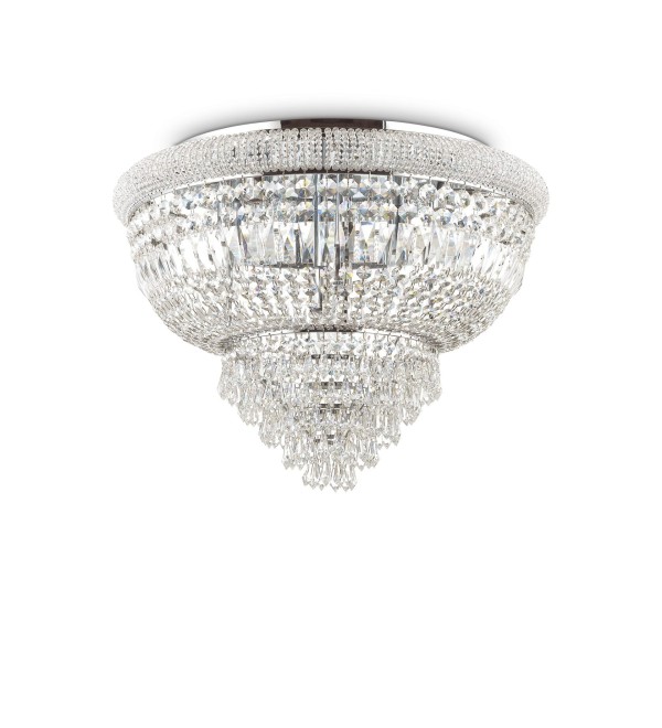 Люстра потолочная Ideal Lux Dubai PL24 Хром E14 243566
