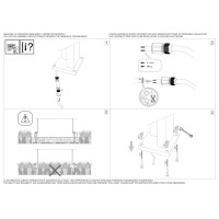Светильник садово-парковый Ideal Lux Titano PT H49 3000К Гранит LED 246994