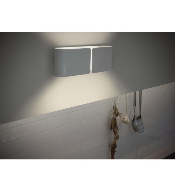 Светильник настенный Ideal Lux Clip AP2 Small Белый E27 014166