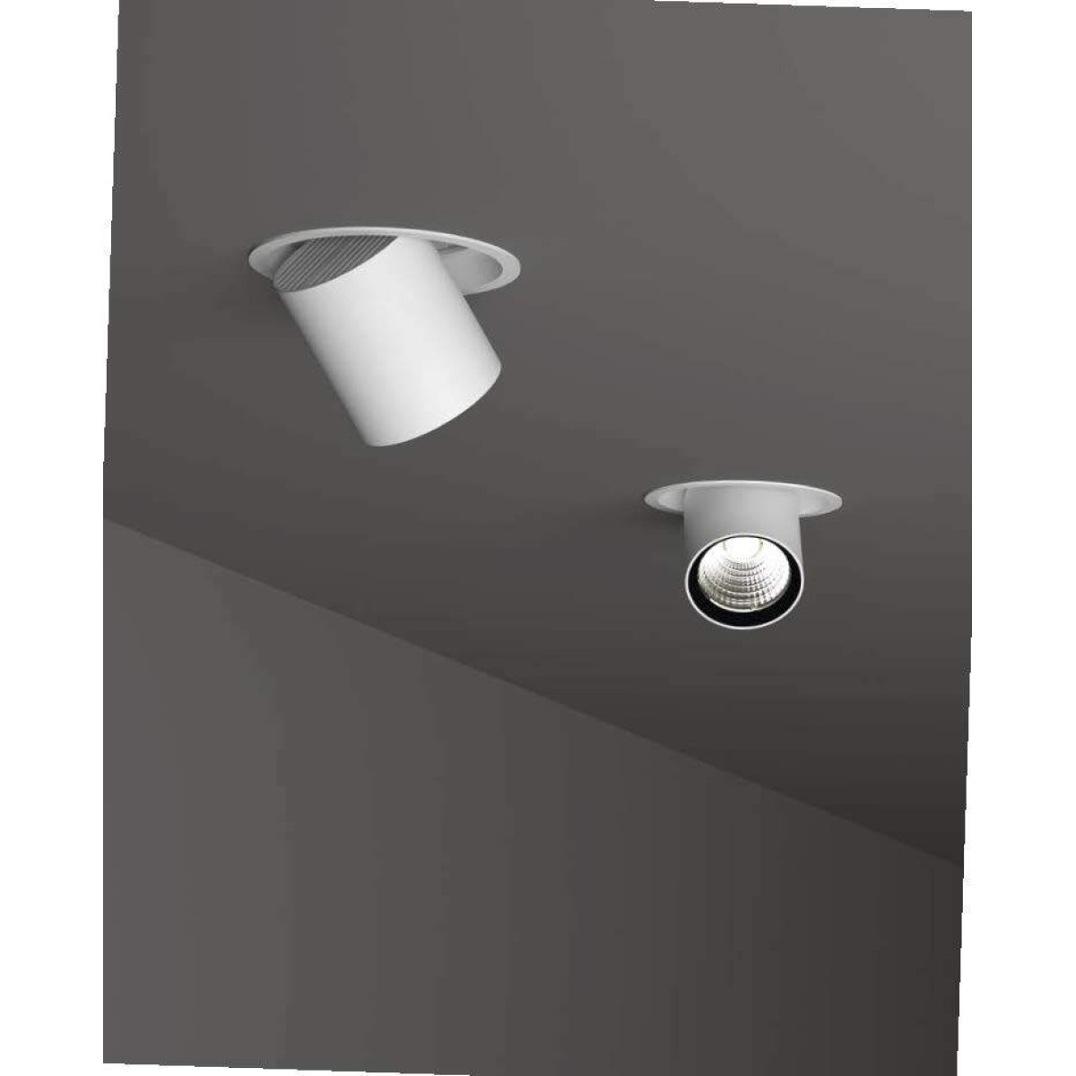 Светильник встраиваемый Ideal Lux Nova FI 12W 3000K LED Белый 248165