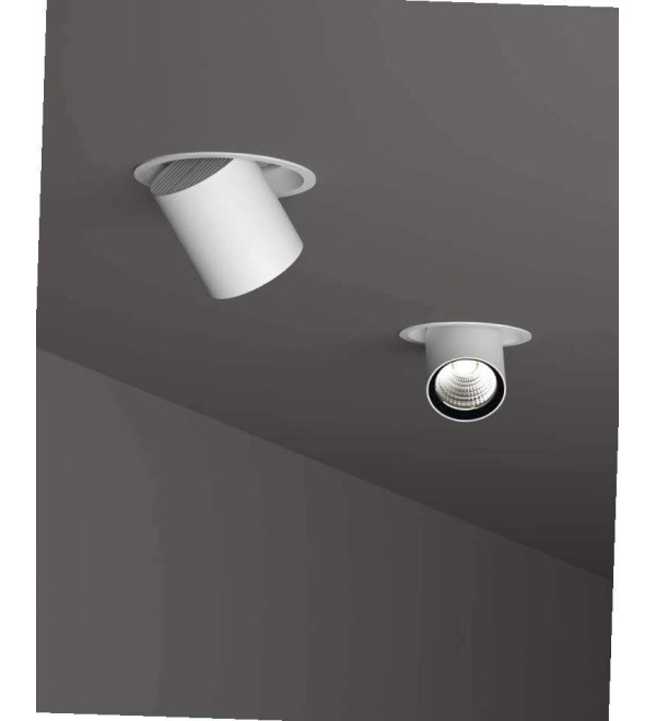 Светильник встраиваемый Ideal Lux Nova FI 12W 3000K LED Белый 248165