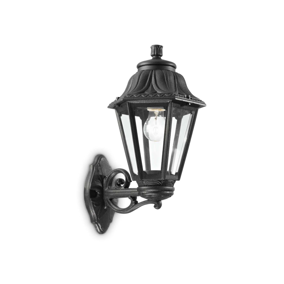 Светильник уличный Ideal Lux Dafne AP1 Big Черный E27 101491
