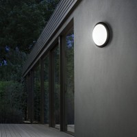 Светильник уличный настенный Ideal Lux Polar-1 AP1 Белый E27 096667