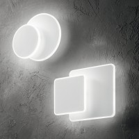 Светильник настенный Ideal Lux Pouche AP Square LED Белый 3000К 259352