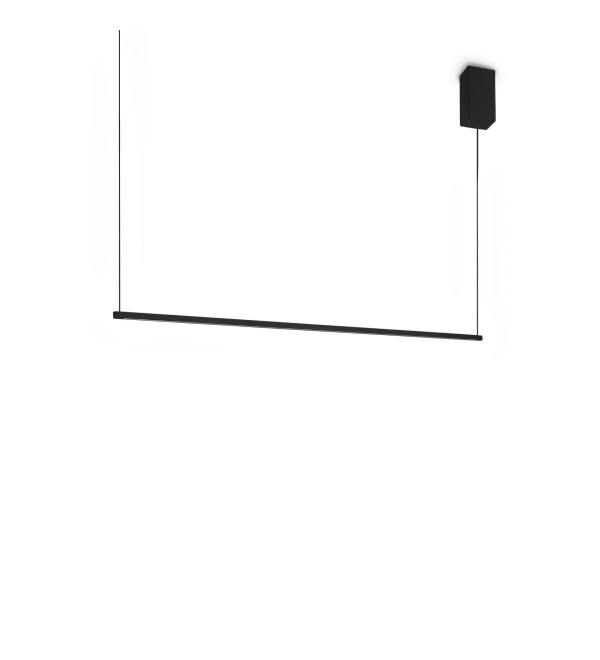 Светильник подвесной Ideal Lux Essence SP Square D115 Черный 3000К 371825