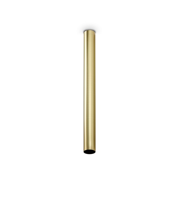 Светильник потолочный Ideal Lux Look PL1 Round D60 H750 Латунь GU10 371467