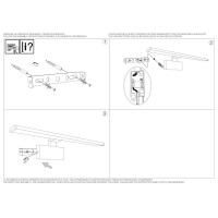 Светильник настенный Ideal Lux Alma AP D81 Хром 3000К 224992