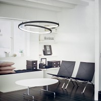 Люстра подвесная Ideal Lux Oz SP D080 On-Off 4000K Латунь LED 342450
