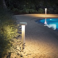Светильник садово-парковый Ideal Lux Tesla PT4 H80 Кофе G9 326924