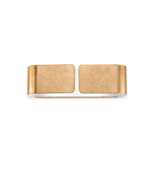 Светильник настенный Ideal Lux Clip AP2 Small Золото E27 088266