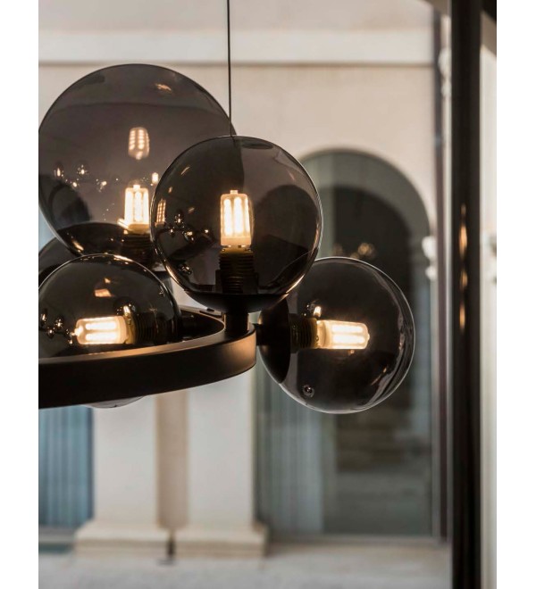 Люстра подвесная Ideal Lux Perlage SP11 Серый G9 271392