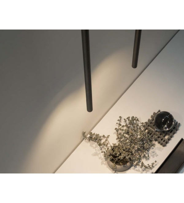 Светильник подвесной Ideal Lux Look LED SP1 Round D30 H1000 Черный 142913