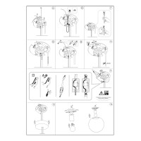 Светильник подвесной Ideal Lux Mapa SP1 D30 Хром E27 140728