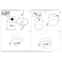 Светильник уличный Ideal Lux Urano PL1 Big Антрацит GX53 168135