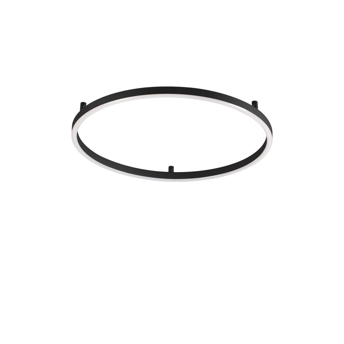 Люстра потолочная Ideal Lux Oracle Slim PL D050 Round Черный 3000К 265988