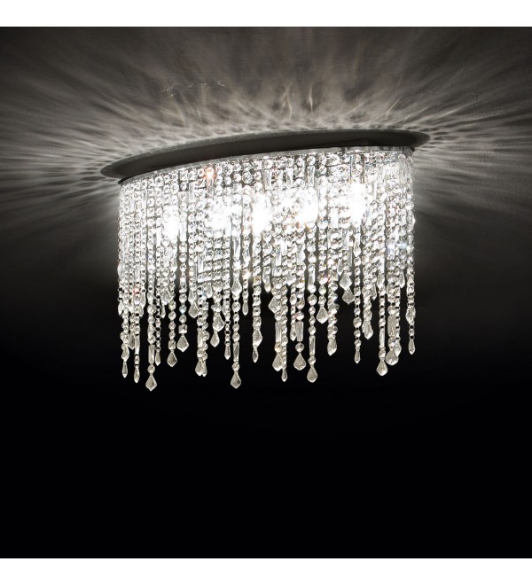 Люстра потолочная Ideal Lux Rain PL3 Хром E14 008370
