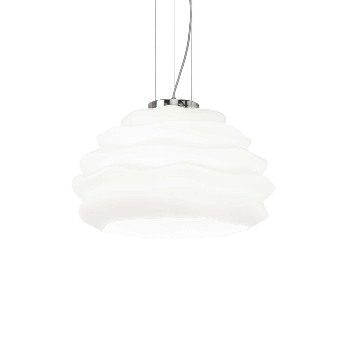 Светильник подвесной Ideal Lux Karma SP1 small Белый E27 132389