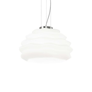 Светильник подвесной Ideal Lux Karma SP1 small Белый E27 132389