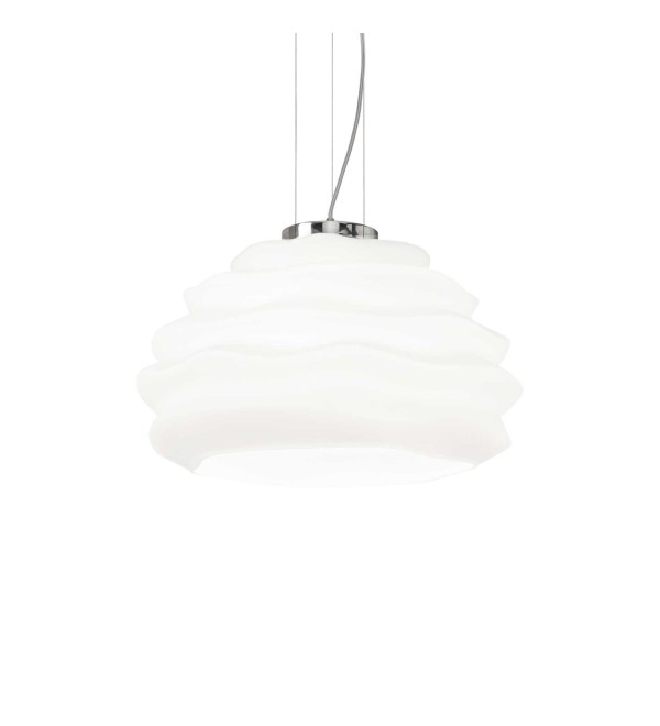 Светильник подвесной Ideal Lux Karma SP1 small Белый E27 132389