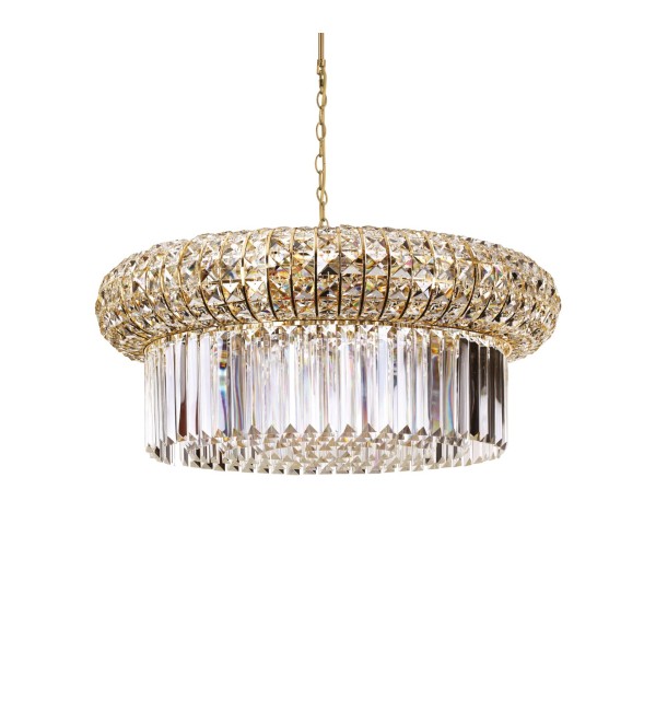 Люстра подвесная Ideal Lux Nabucco SP16 Золотистый E14 237800