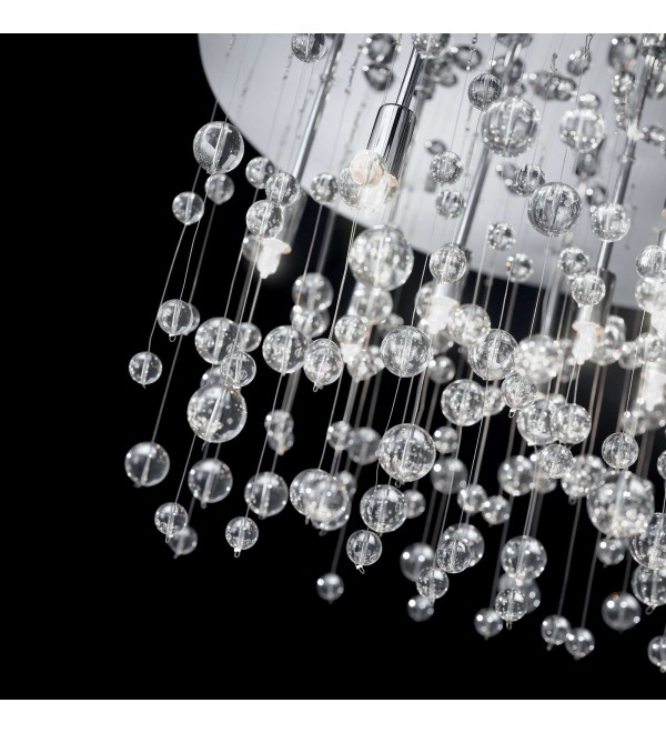 Люстра потолочная Ideal Lux Neve PL8 Хром G9 022222