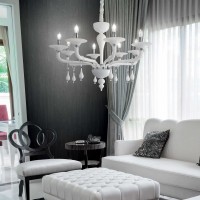 Люстра подвесная Ideal Lux Miramare SP8 Белый E14 068190