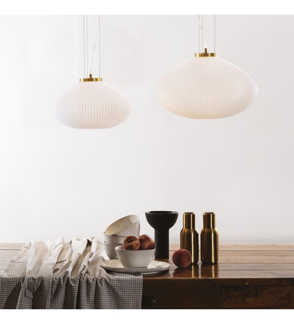 Светильник подвесной Ideal Lux Plissé SP1 D35 Латунь E27 264547