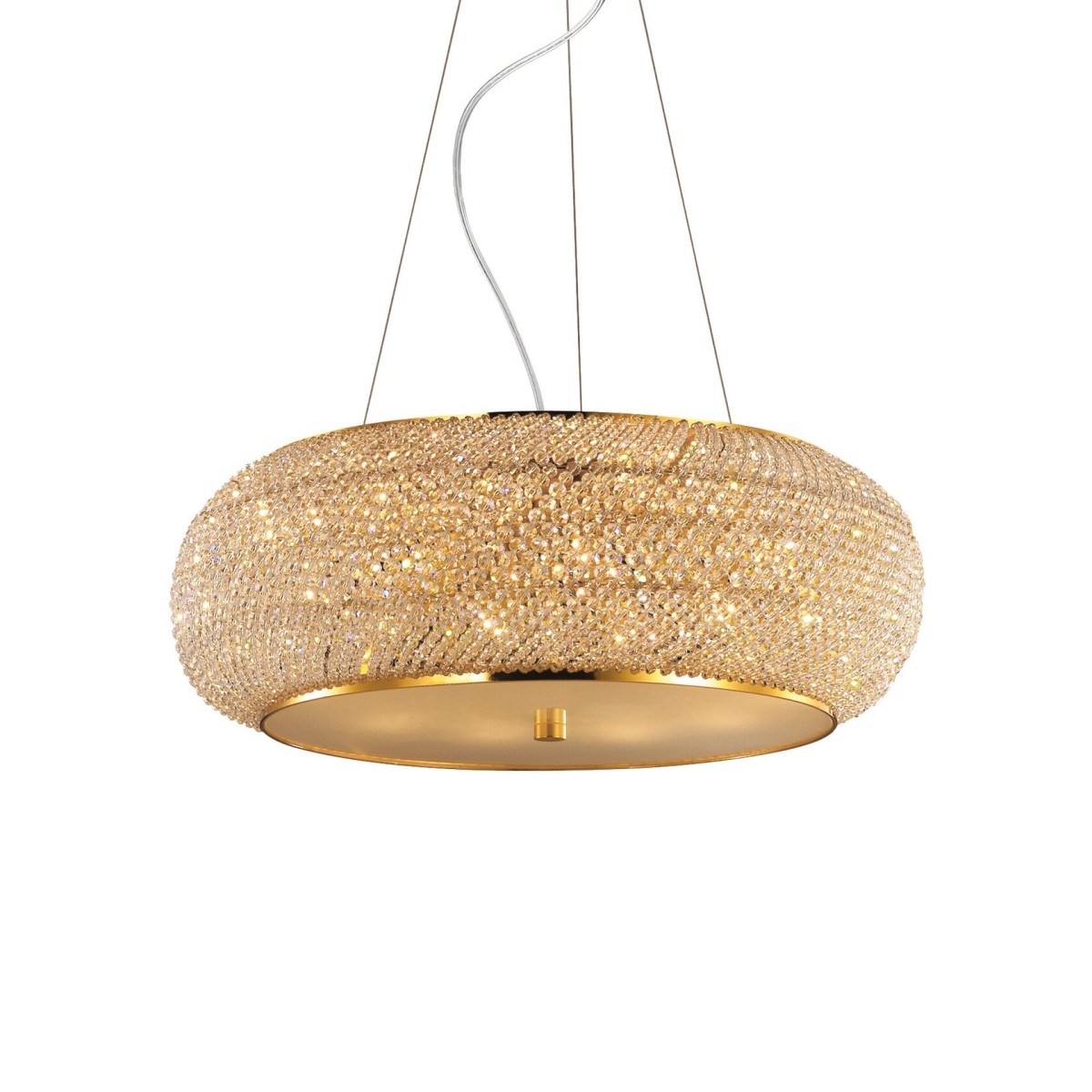 Люстра подвесная Ideal Lux Pasha SP14 Золото E14 164984