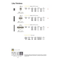Светильник встраиваемый Ideal Lux Lika FI Trimless 12W 3000K LED Черный 206226