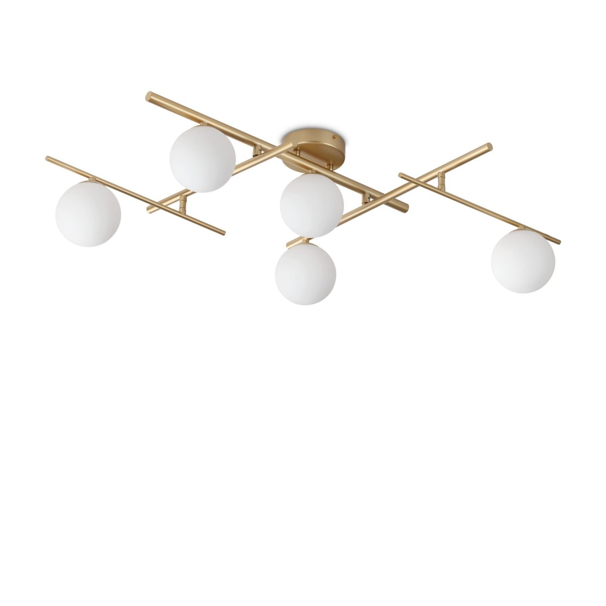 Люстра потолочная Ideal Lux Atlas PL5 Золото G9 311364