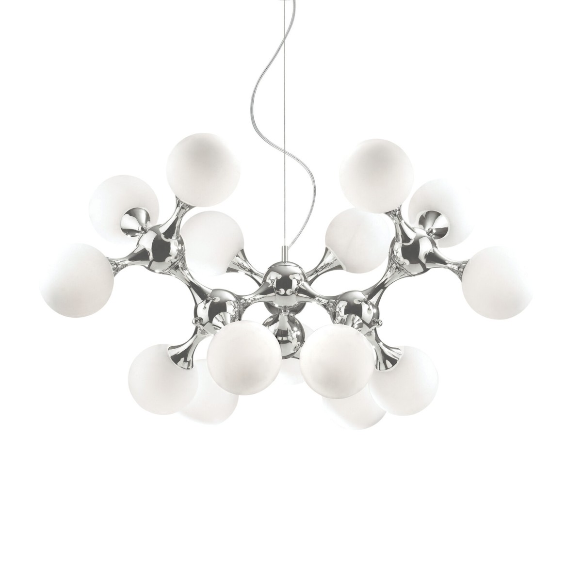 Люстра подвесная Ideal Lux Nodi SP15 Белый E14 082073