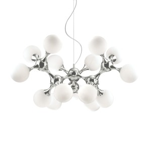 Люстра подвесная Ideal Lux Nodi SP15 Белый E14 082073