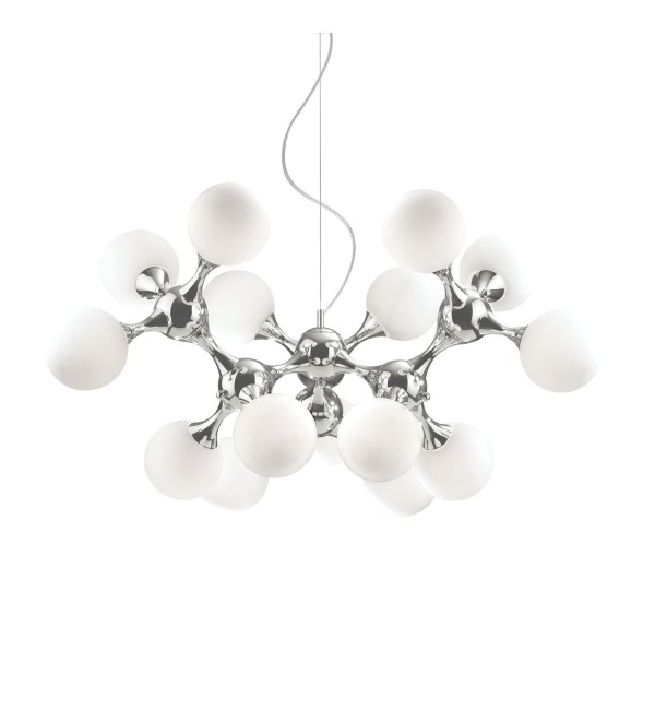 Люстра подвесная Ideal Lux Nodi SP15 Белый E14 082073