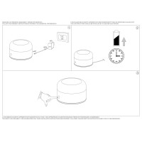Лампа настольная Ideal Lux Mignon TL D10 5Вт LED 334998