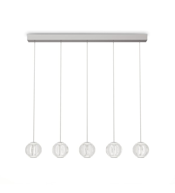 Светильник подвесной Ideal Lux Diamond SP5 Прозрачный 3000К LED 343471
