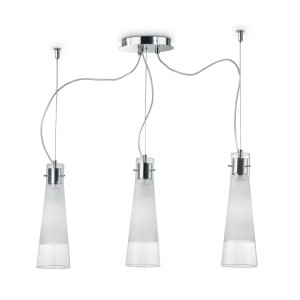 Светильник подвесной Ideal Lux Kuky SP3 Хром E27 033952