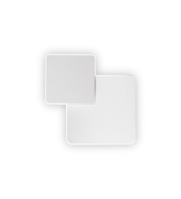 Светильник настенный Ideal Lux Pouche AP Square LED Белый 3000К 259352