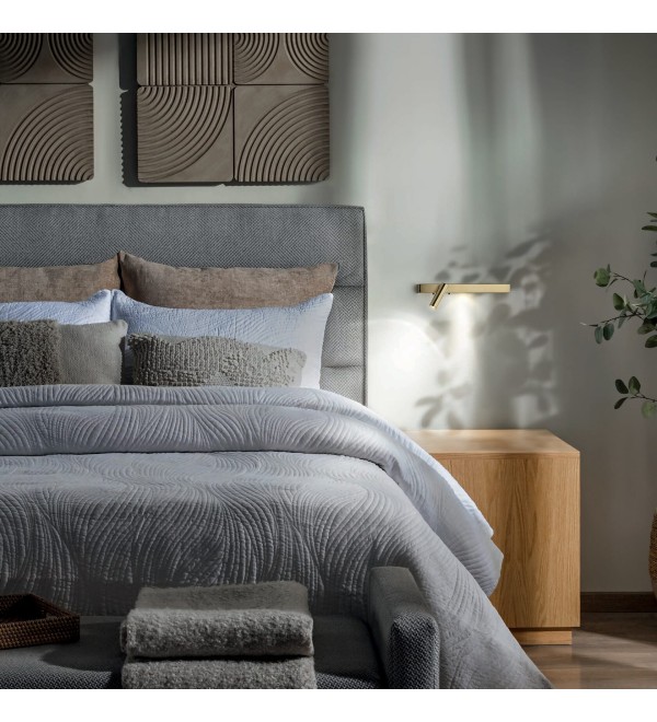 Светильник настенный Ideal Lux Bonne Nuit-1 AP Никель 3000К LED 336770