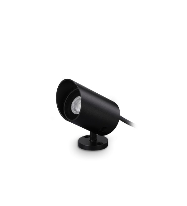 Прожектор садовый Ideal Lux Koala PR 7W Con Base D24V Черный LED 3000К 349596