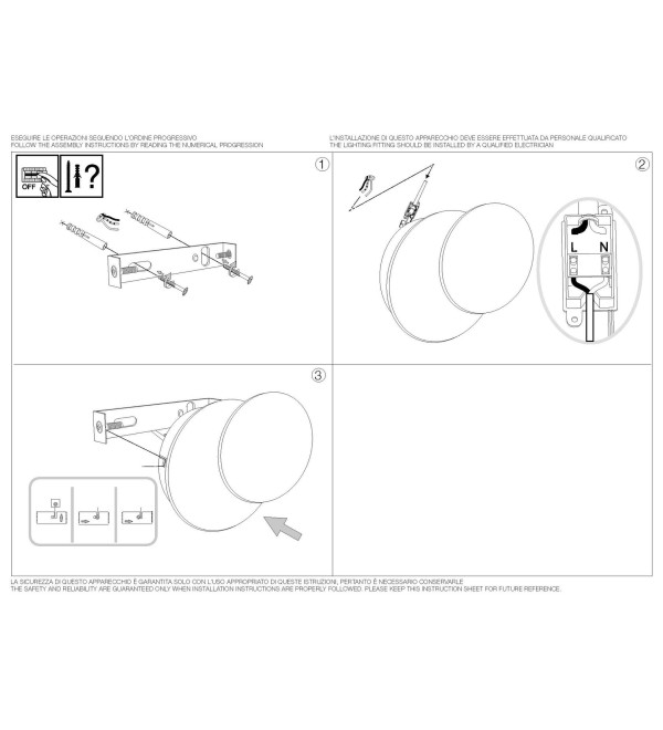 Светильник настенный Ideal Lux Tick AP LED Золото 3000К 238944
