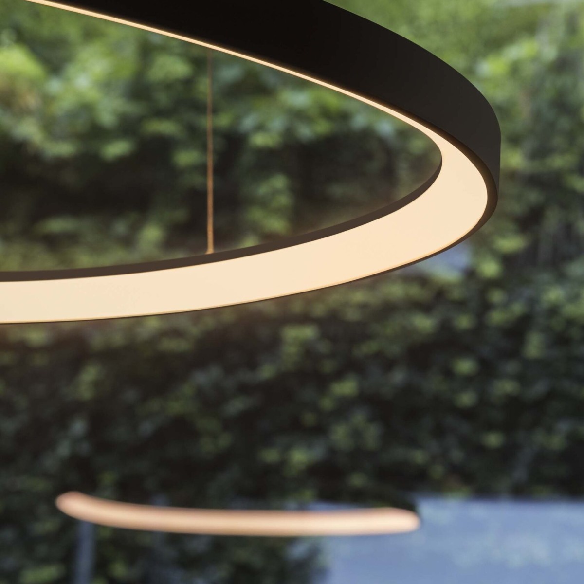 Люстра подвесная Ideal Lux Gemini SP D061 DALI/Push 3000K Латунь LED 304700