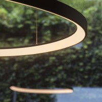 Люстра подвесная Ideal Lux Gemini SP D061 DALI/Push 3000K Латунь LED 304700