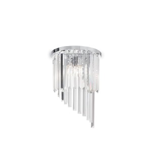 Светильник настенный Ideal Lux Carlton AP3 Хром E14 168913