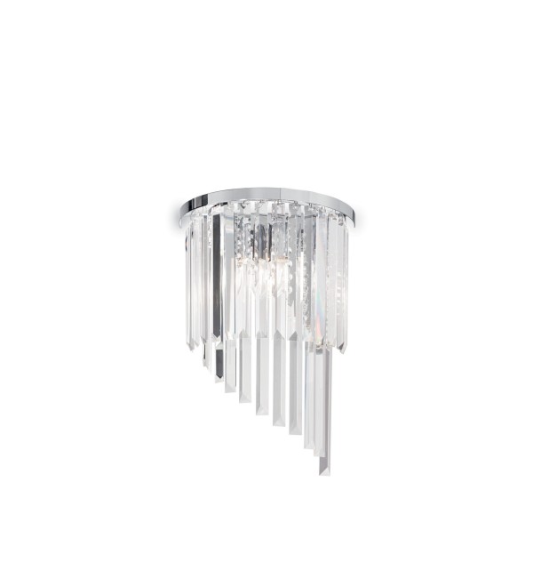 Светильник настенный Ideal Lux Carlton AP3 Хром E14 168913