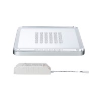 Панель встраиваемая Paulmann Premium Line Panel Shower 210х210 мм Хром матовый 2700K LED 92791