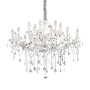 Люстра подвесная Ideal Lux Florian SP18 Хром E14 075150
