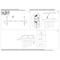Люстра подвесная Ideal Lux Frame SP Cerchio Черный 3000К 269337