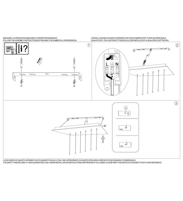 Люстра подвесная Ideal Lux Frame SP Cerchio Черный 3000К 269337