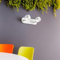 Светильник настенный Ideal Lux Oby AP2 Белый 3000К LED 196695